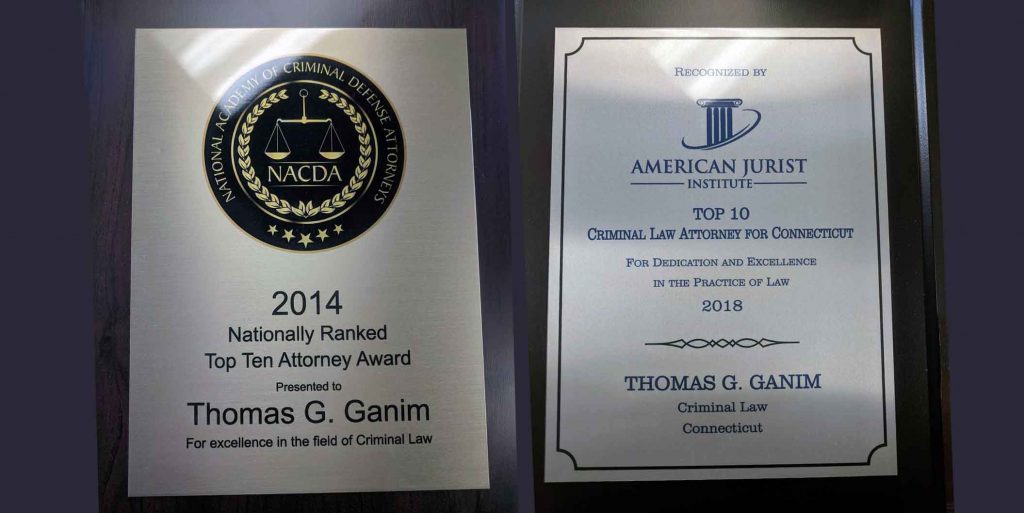 Tom Ganim Injury Lawyer Awards